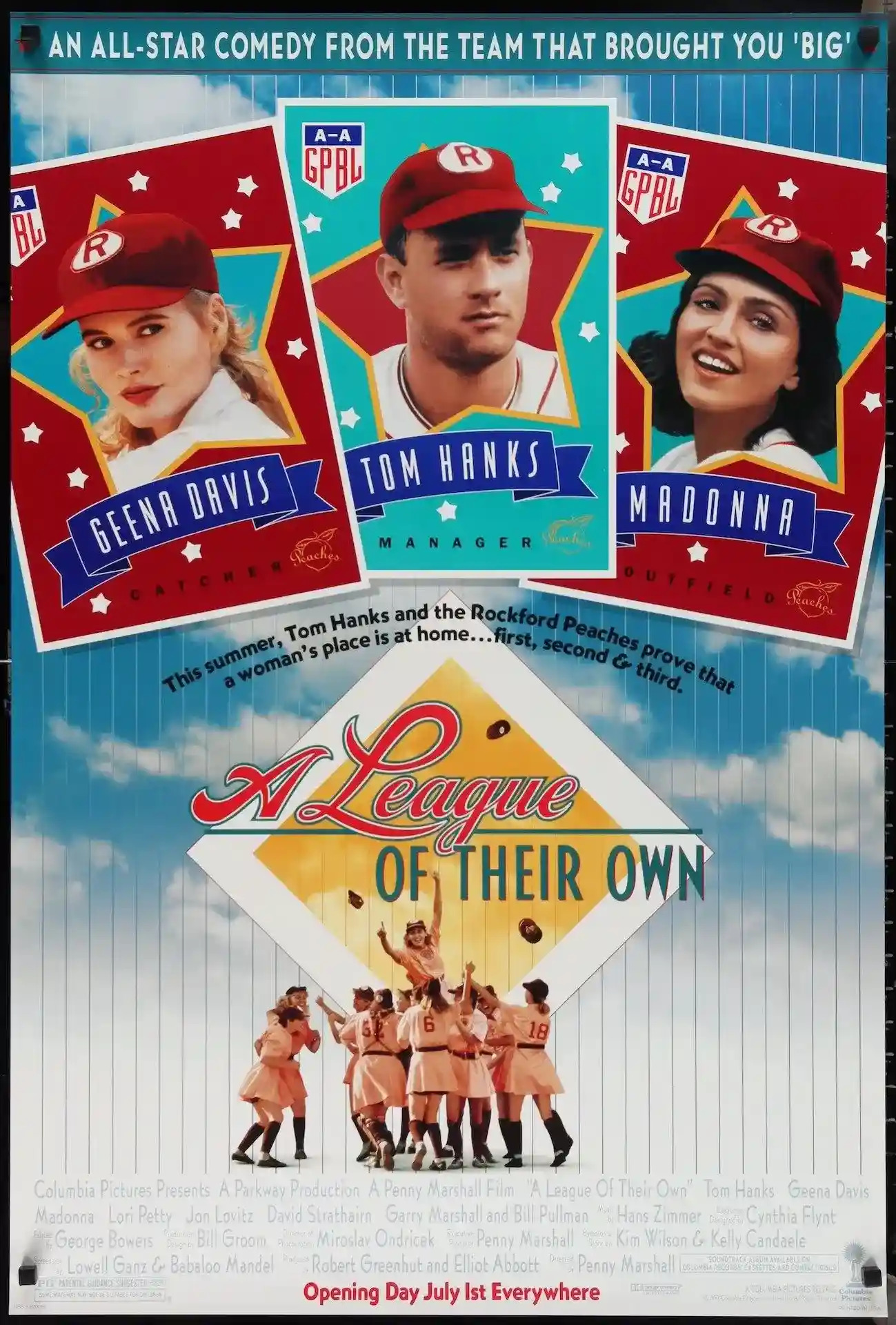 A League of Their Own movie poster