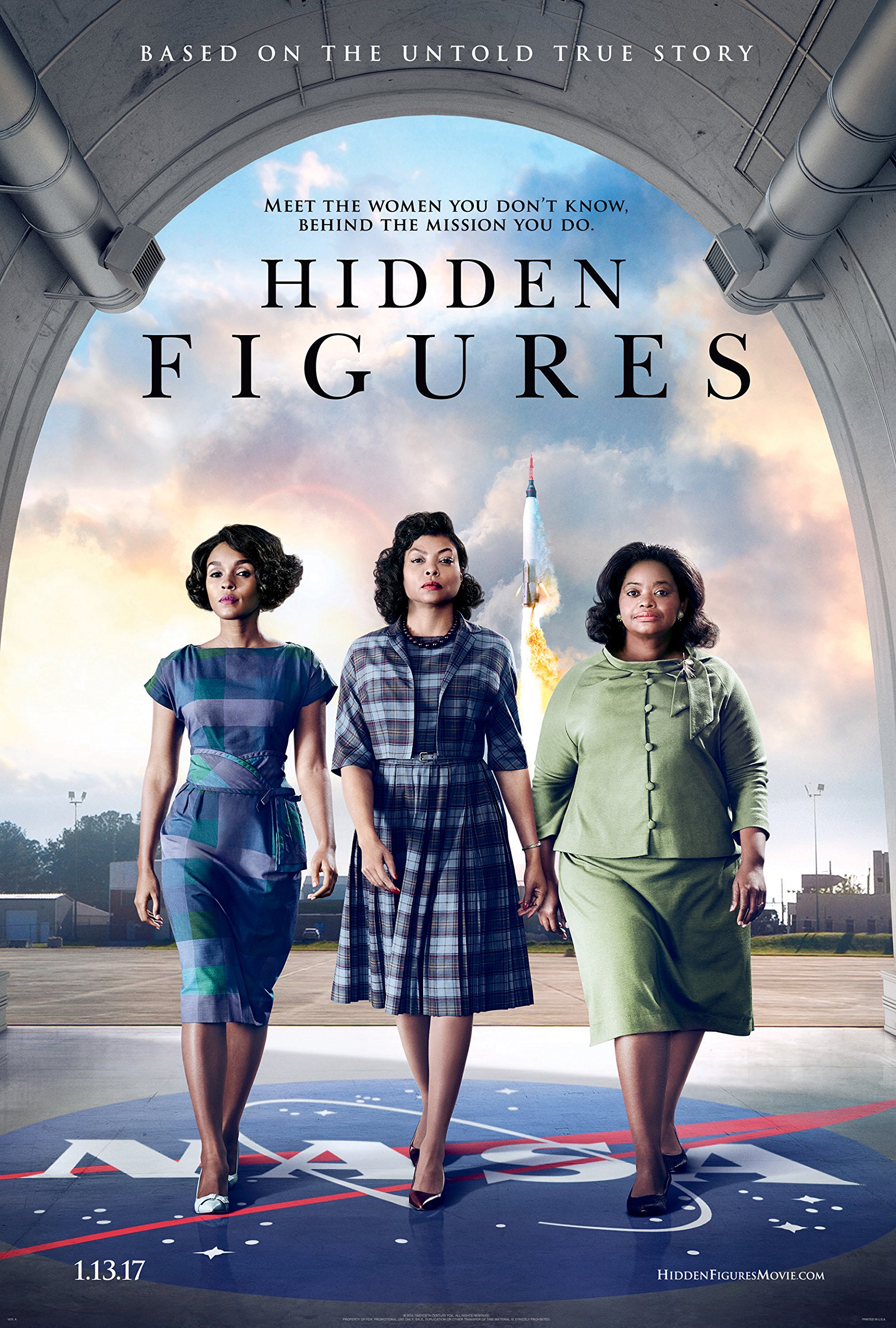 Hidden Figures movie poster